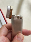 Goud met zilveren designer aansteker