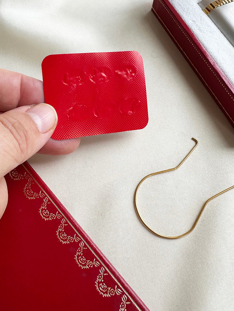 Goud met zilveren designer aansteker