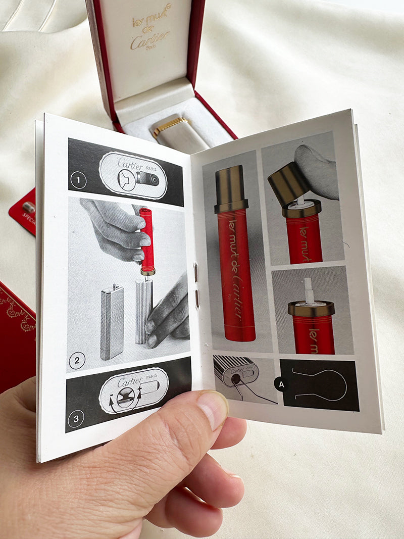 Goud met zilveren designer aansteker