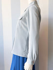 Lichtblauwe blouse