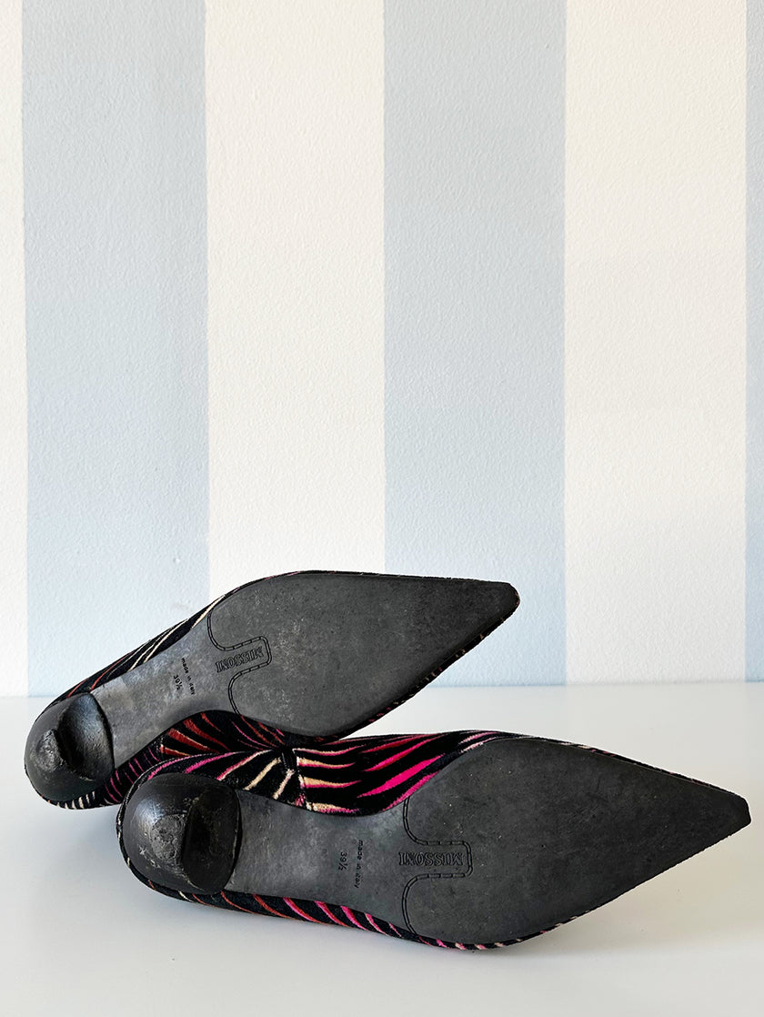 Velours designer enkellaarsjes | 39,5