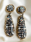 Statement clip oorbellen