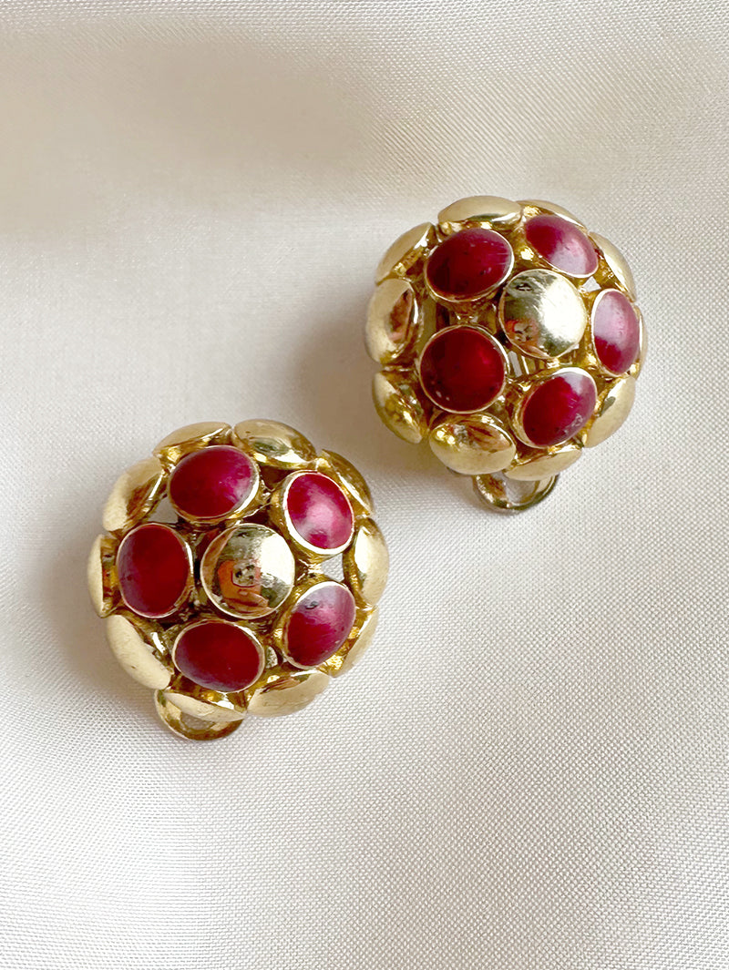 Vintage designer oorclips