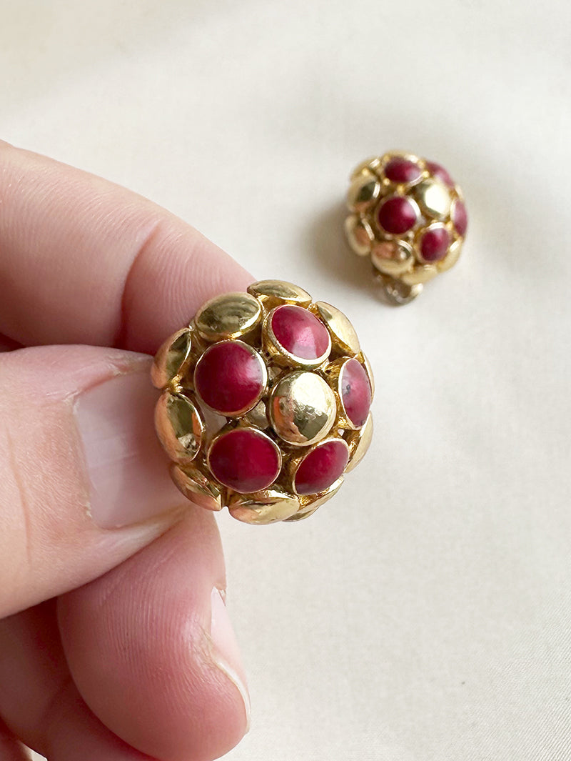 Vintage designer oorclips