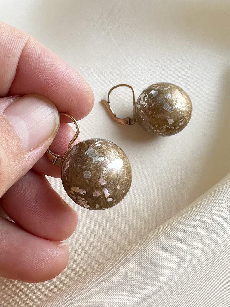 Goud/zilveren oorhangers