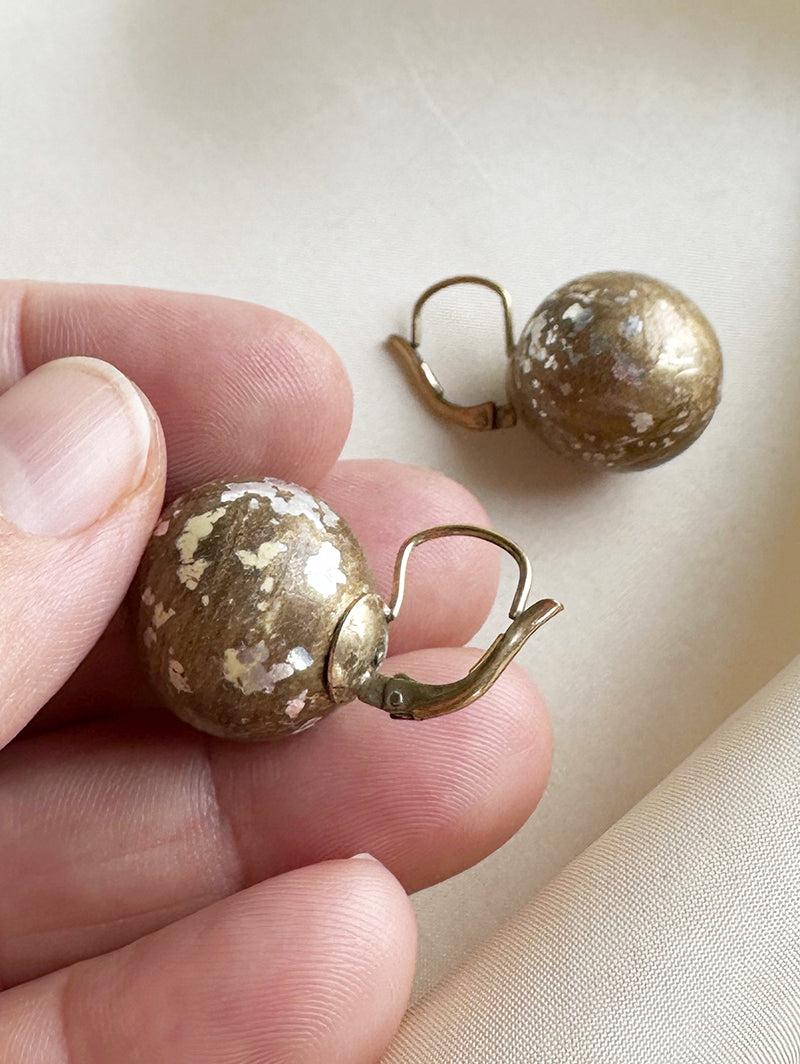 Goud/zilveren oorhangers