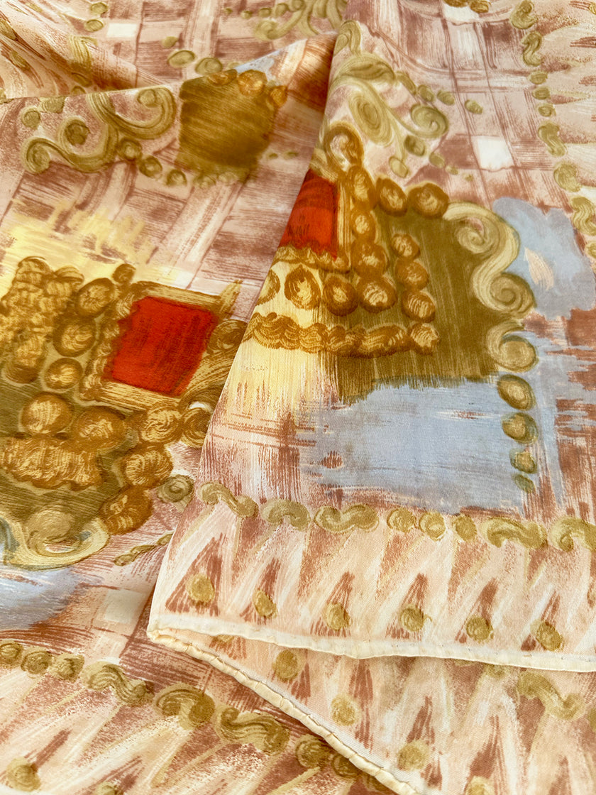 Carré met abstract dessin