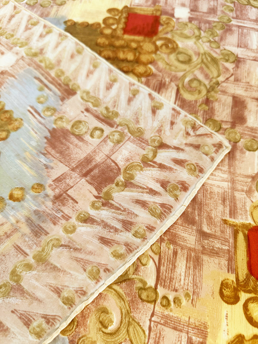 Carré met abstract dessin