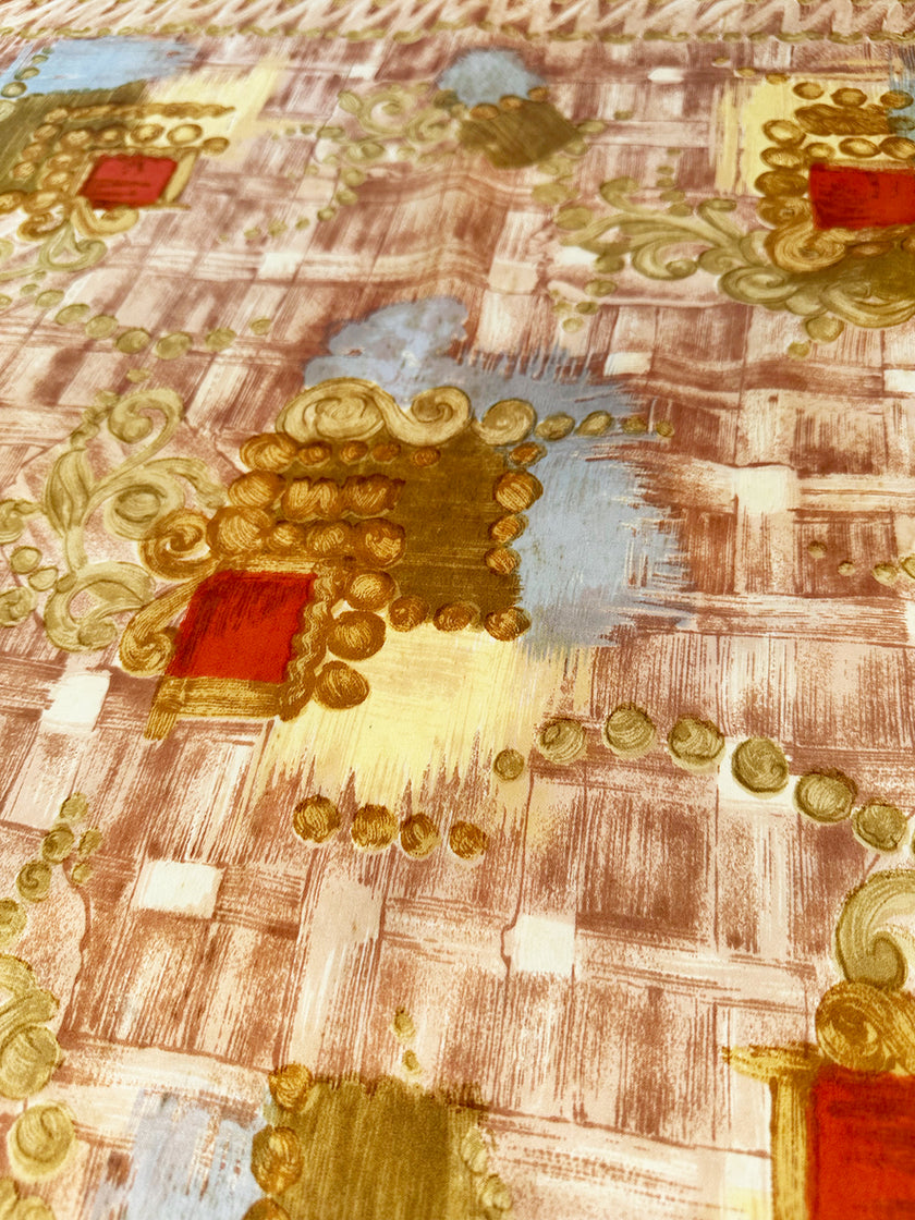 Carré met abstract dessin