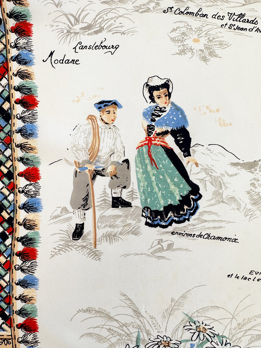 Souvenirsjaal uit Savoie