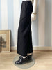 Zwarte scheerwollen designer pantalon