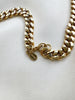 Verguld designercollier