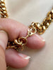 Verguld designercollier