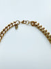 Verguld designercollier