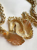 Pegasus vergulde designer collier