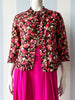 Floral jasje met roezelrandjes