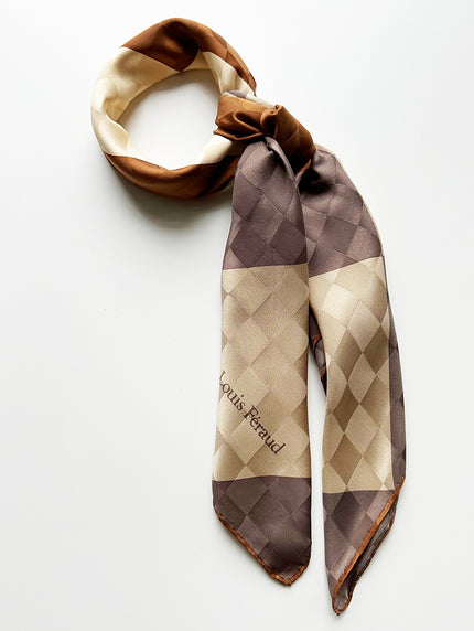Zijden designer sjaal