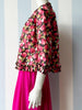 Floral jasje met roezelrandjes