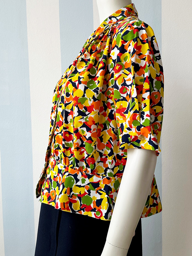 Floral print blousje