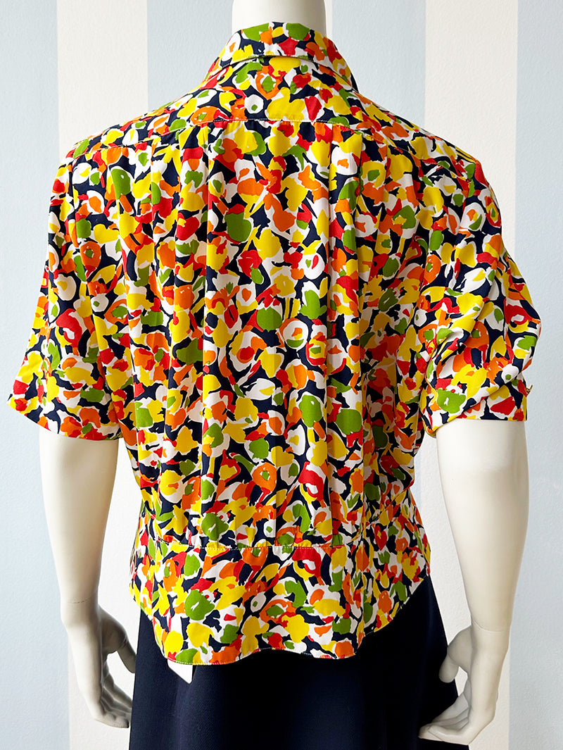 Floral print blousje