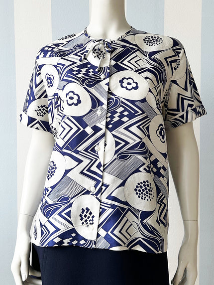50s print blousje