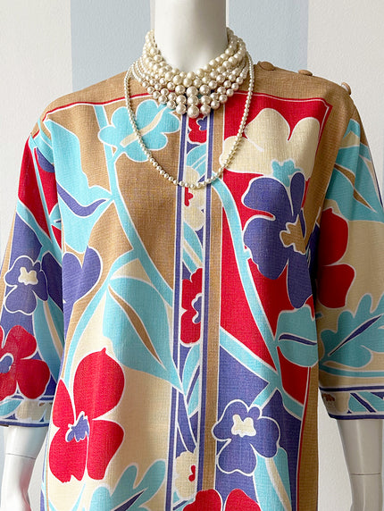 Vintage floral top