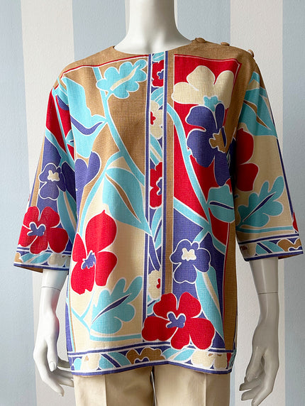 Vintage floral top