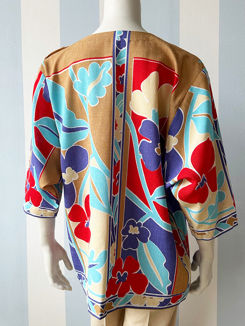 Vintage floral top
