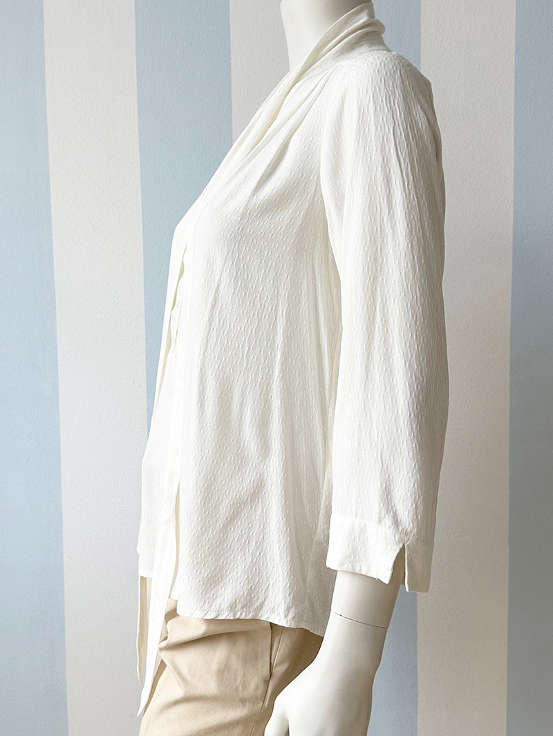 Off-white strikblouse