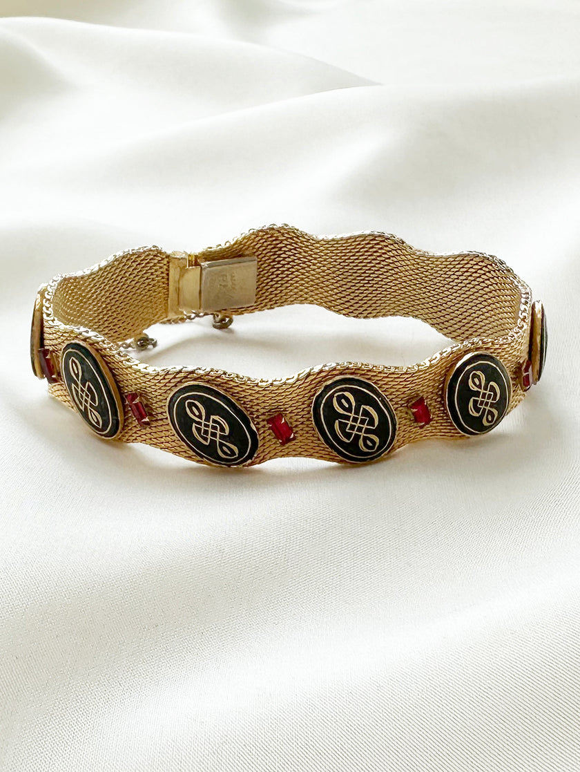 Vergulde Toledo Damascene armband