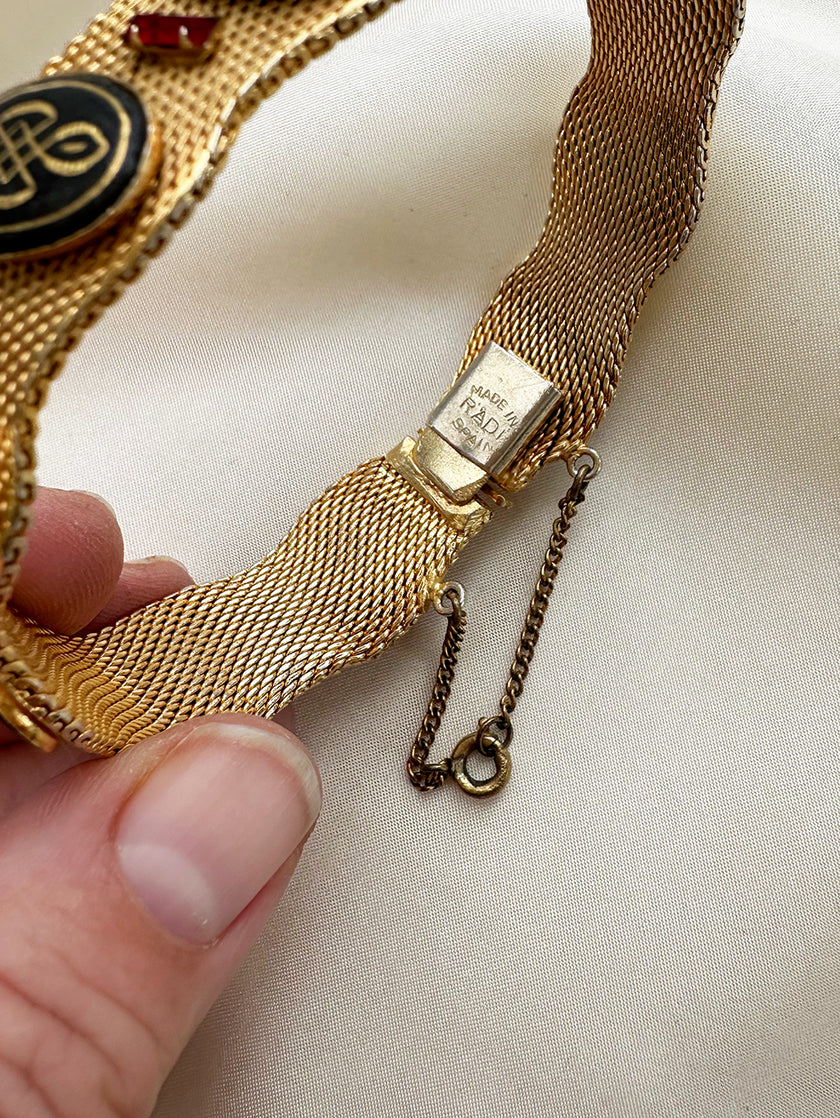 Vergulde Toledo Damascene armband