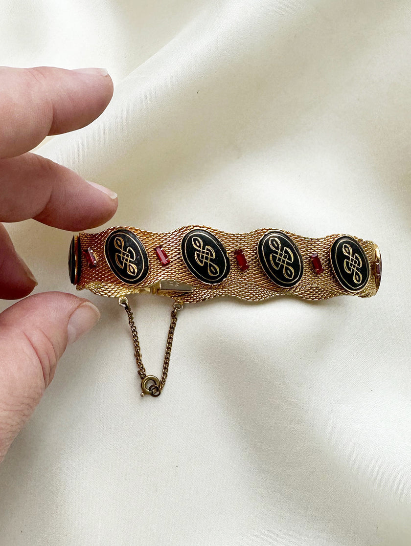 Vergulde Toledo Damascene armband