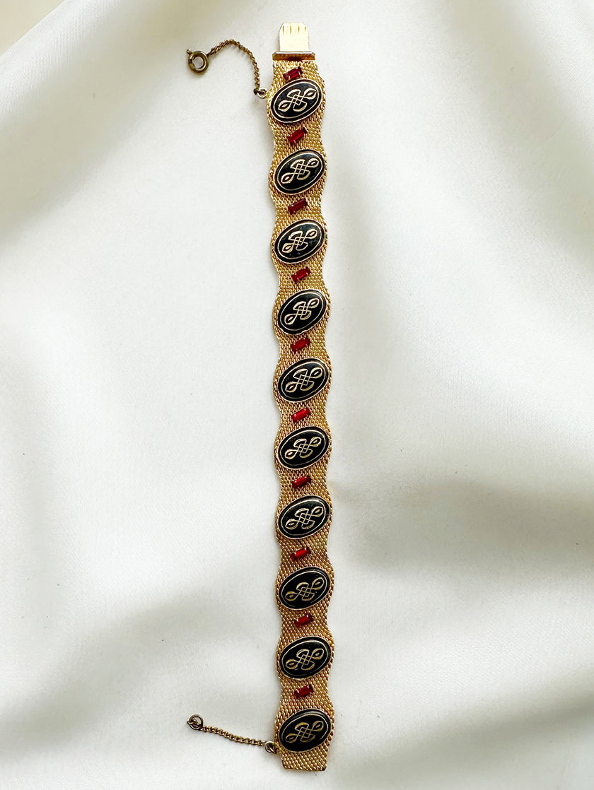 Vergulde Toledo Damascene armband