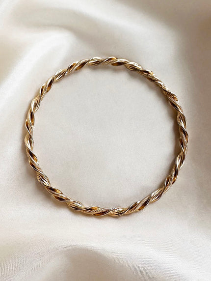 Gouden bangle