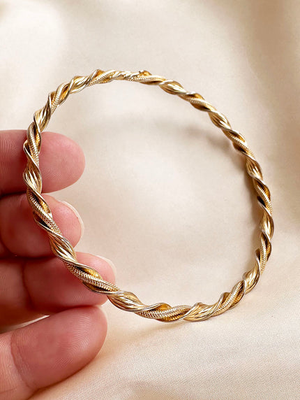 Gouden bangle