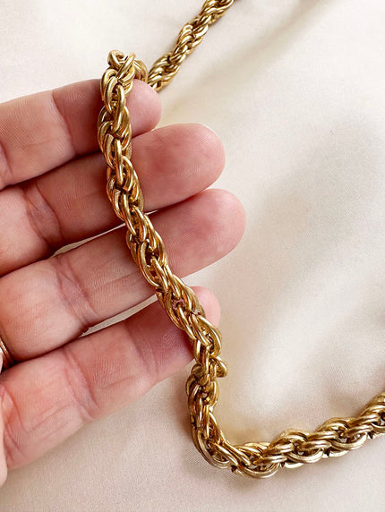 Gouden schakelketting