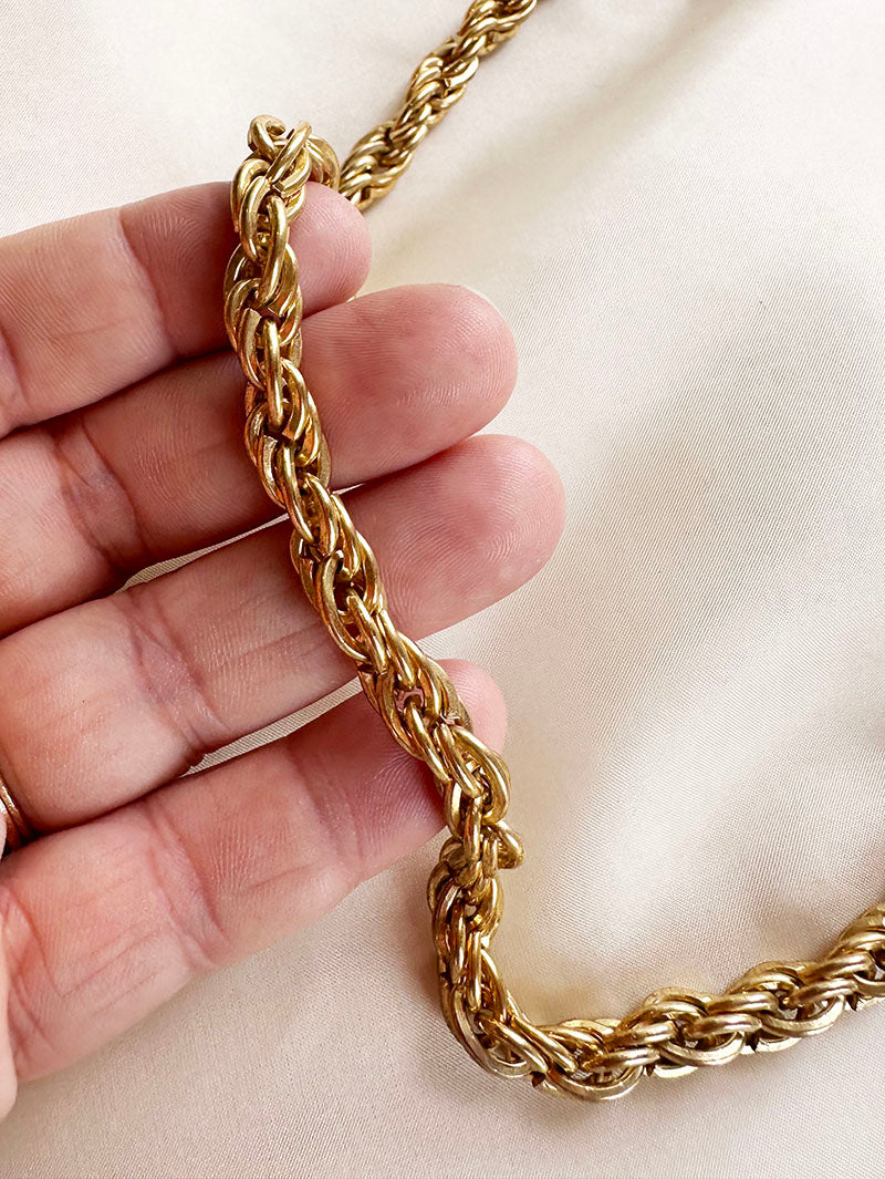 Gouden schakelketting