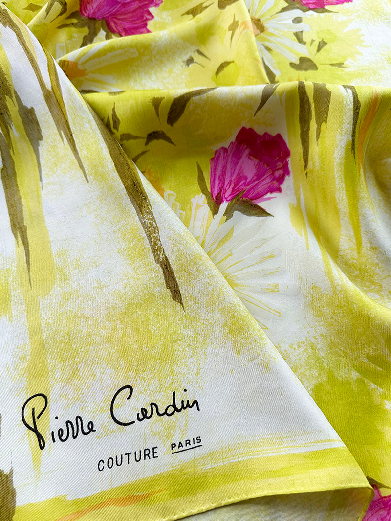 Zijden designer couture sjaal