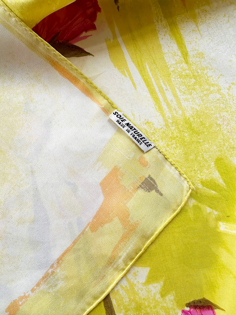 Zijden designer couture sjaal