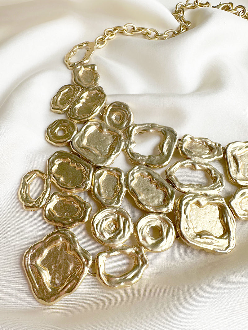 Vergulde designer ketting