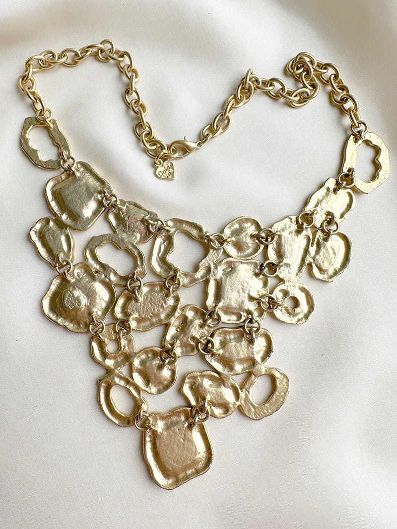 Vergulde designer ketting