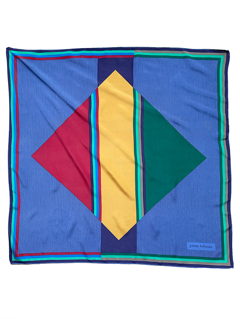 Zijden designer sjaal