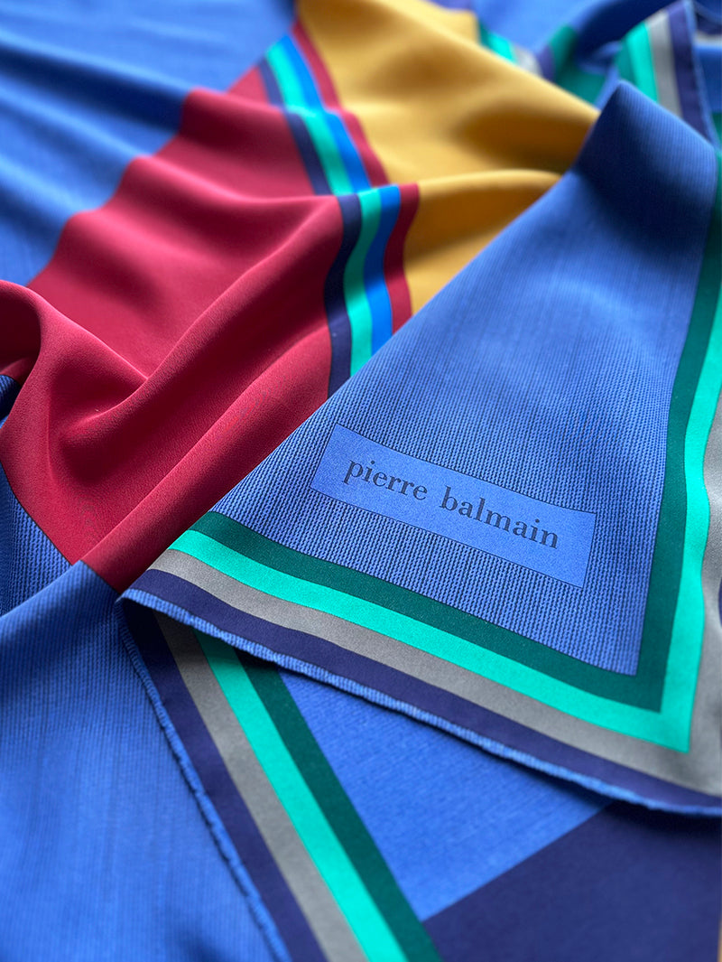 Zijden designer sjaal