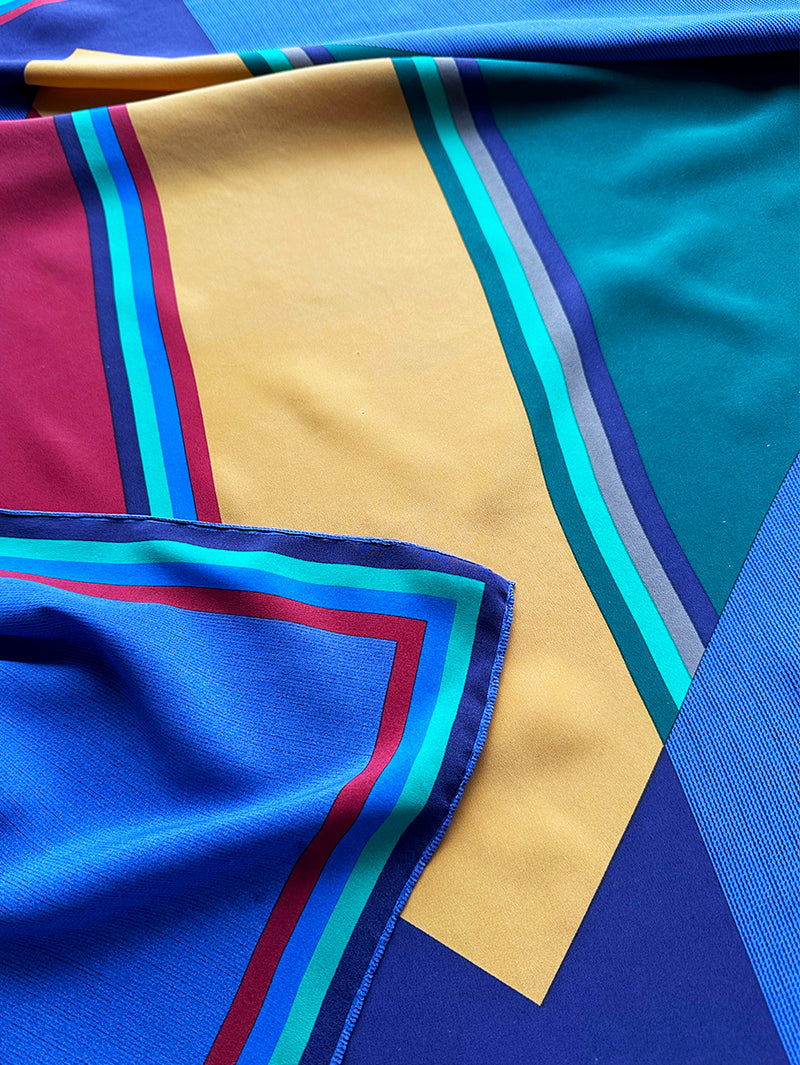 Zijden designer sjaal