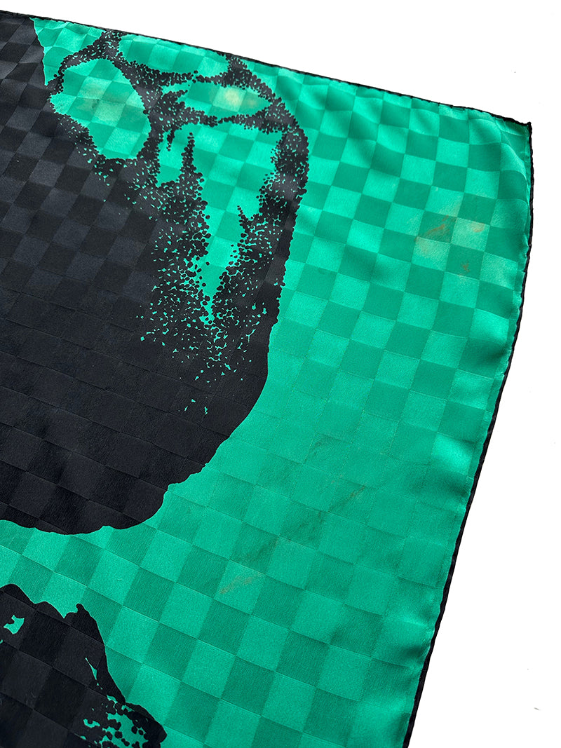 Zijden designer sjaal