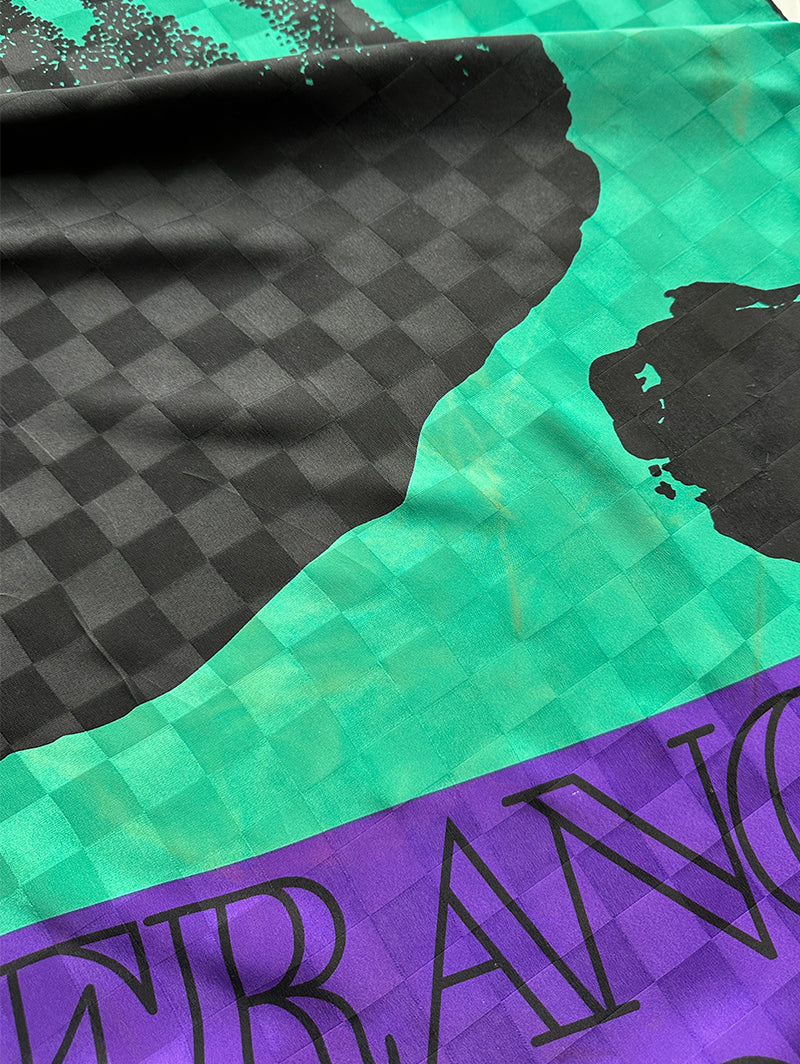 Zijden designer sjaal