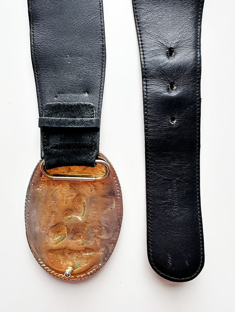 Big buckle designer ceintuur