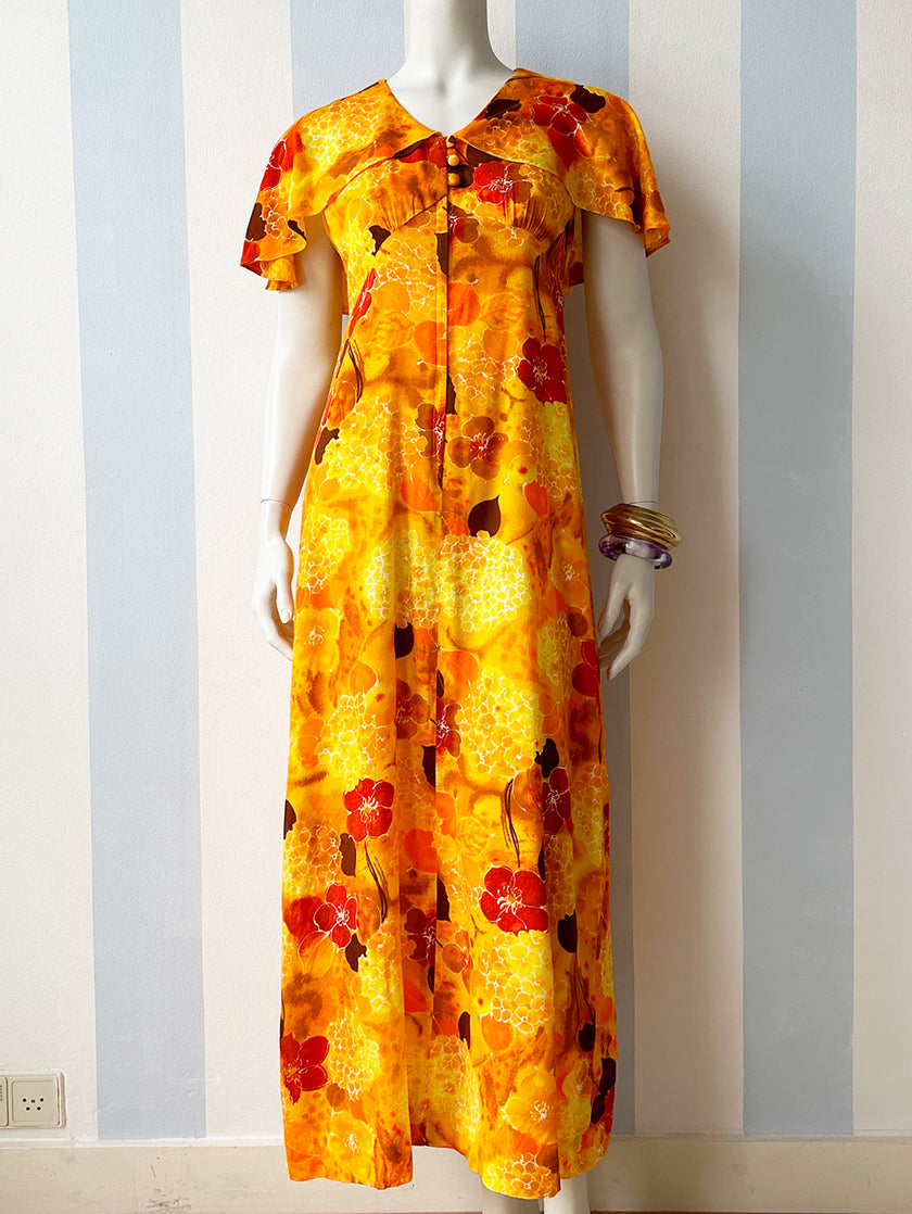 Hawaïaanse maxijurk