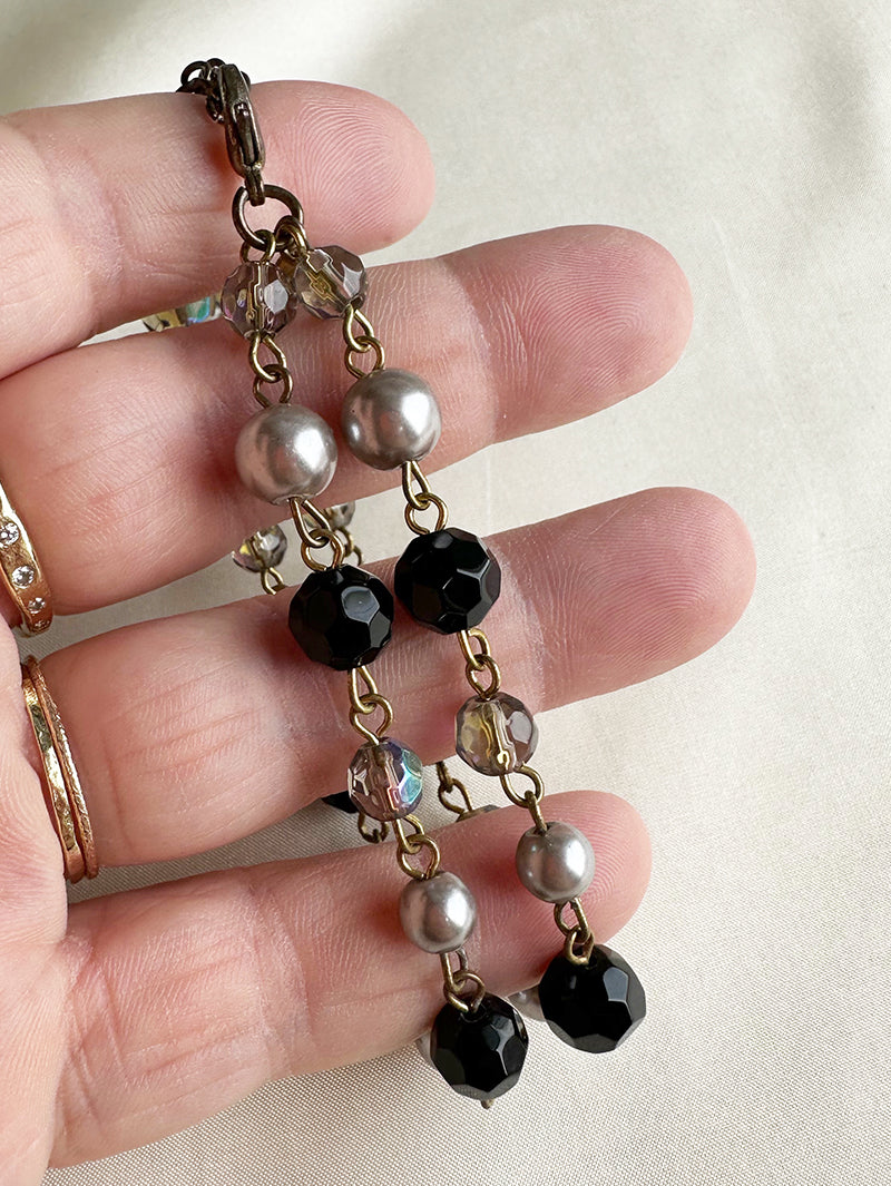 Armbandje met kralen en parels