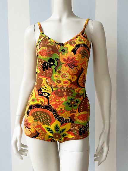 Vintage floral badpak